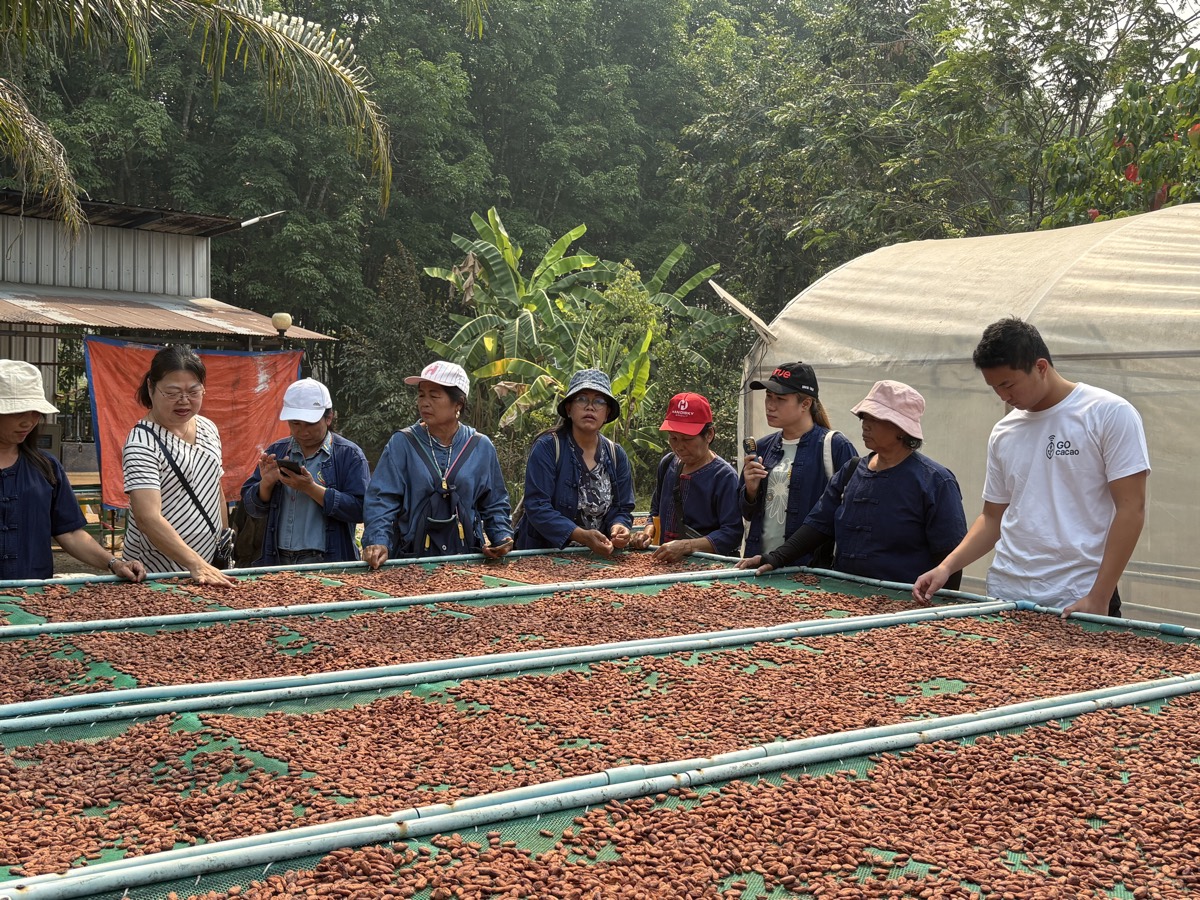 With farmers